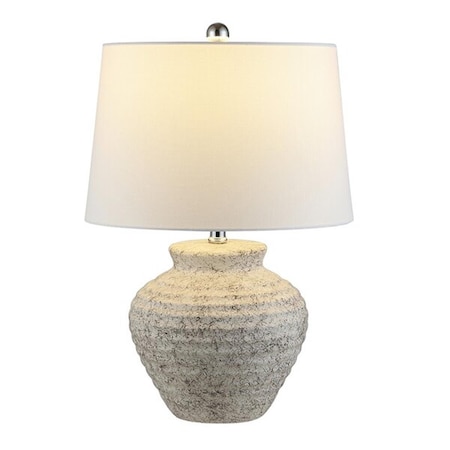 Safavieh Ledger Ceramic Table Lamp, Light Grey TBL4352A